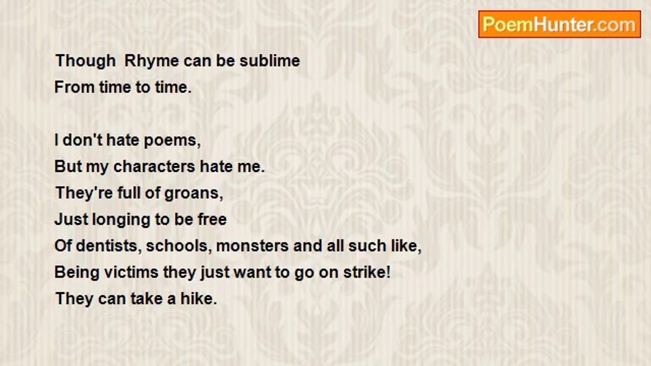 Paul Butters - A Rhyme