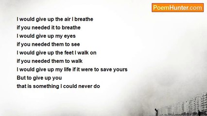 maureen tomlinson - What I would Give Up