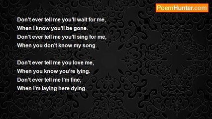 Vanessa Kurtz - Don't Ever Tell Me