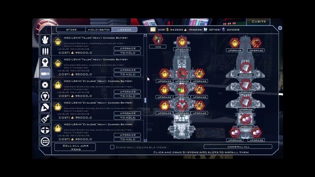 PlayerUp.com - Buy Sell Accounts - BSGO_ Battlestar Galactica online - Account for sale - level 107