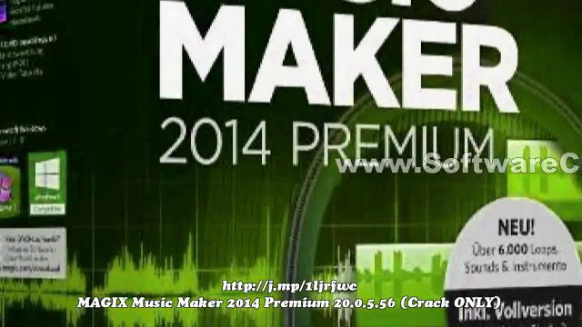 [06-2014 NEW] (Crack ONLY) MAGIX Music Maker 2014 Premium 20.0.5.56
