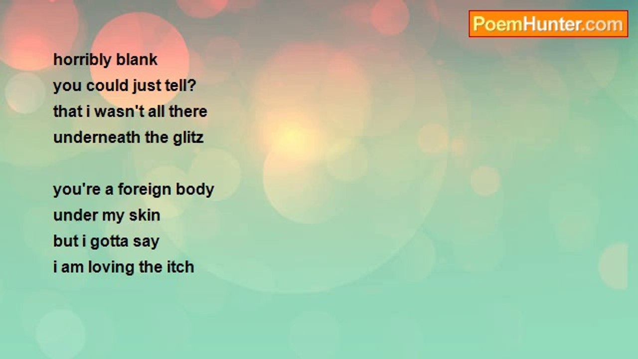 Annika Snatch - I Wasn't All There But You Were And That Was Nice :)