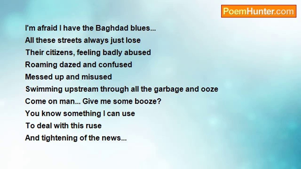 Samson Minder - The Baghdad Blues
