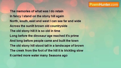 Francis Duggan - The Old Stony Hill