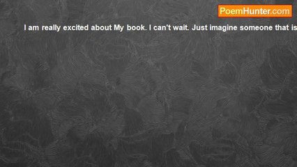 Susie Sunshine - I am really excited about my book