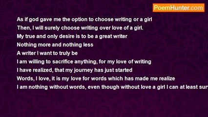 Rohit Sapra - Words I Love