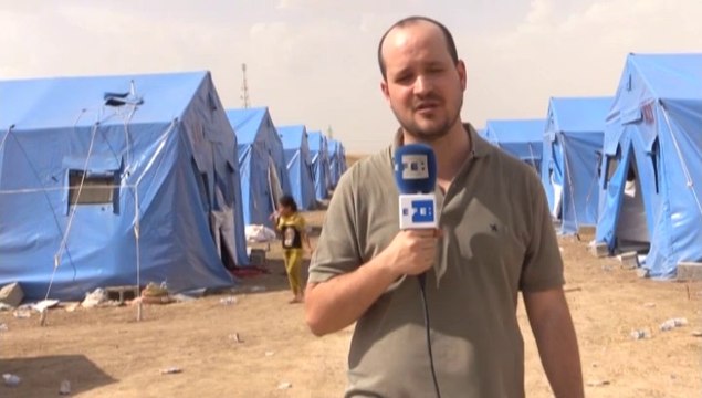 Informe a cámara: Aumenta número de desplazados iraquíes en el campo de Jazar-