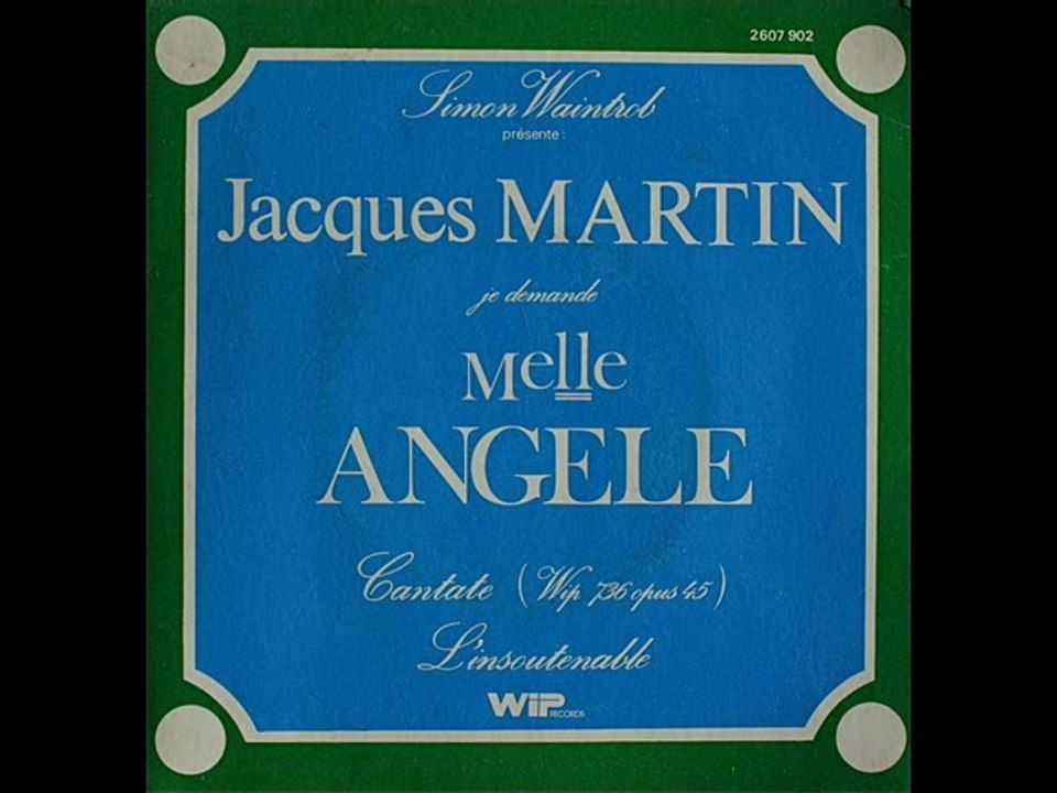 Jacques Martin Je demande Mlle Angèle (porte n°22 à porte n°28 et final) (1976)