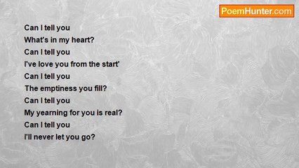 Dorothy (Alves) Holmes - Can I Tell You...