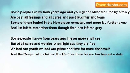 Francis Duggan - People I Knew