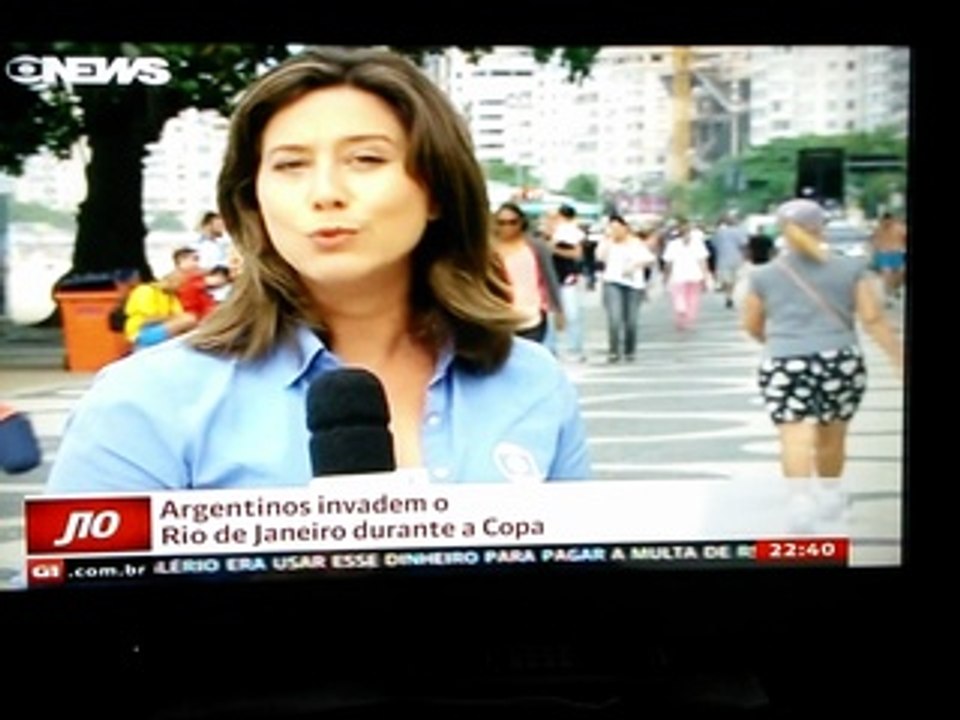 MUNDIAL 2014: Argentinos invaden a Rio de Janeiro.