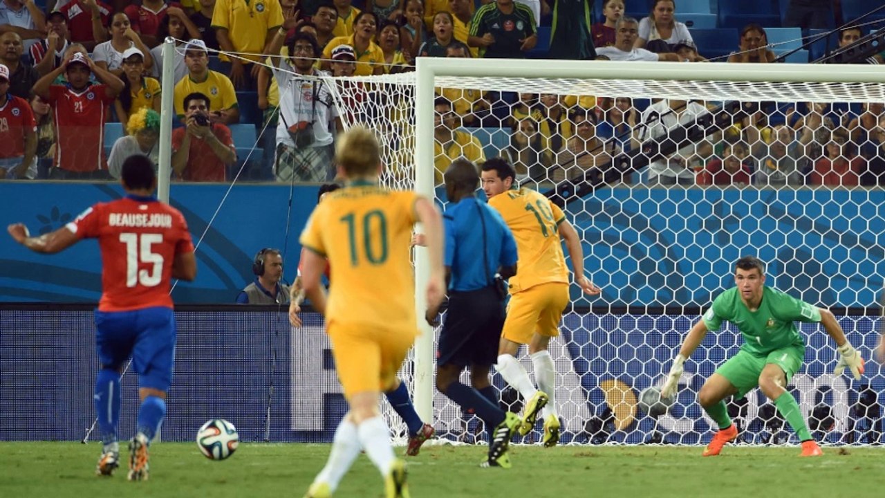 Groupe B - Les Chiliens fêtent leur bon départ