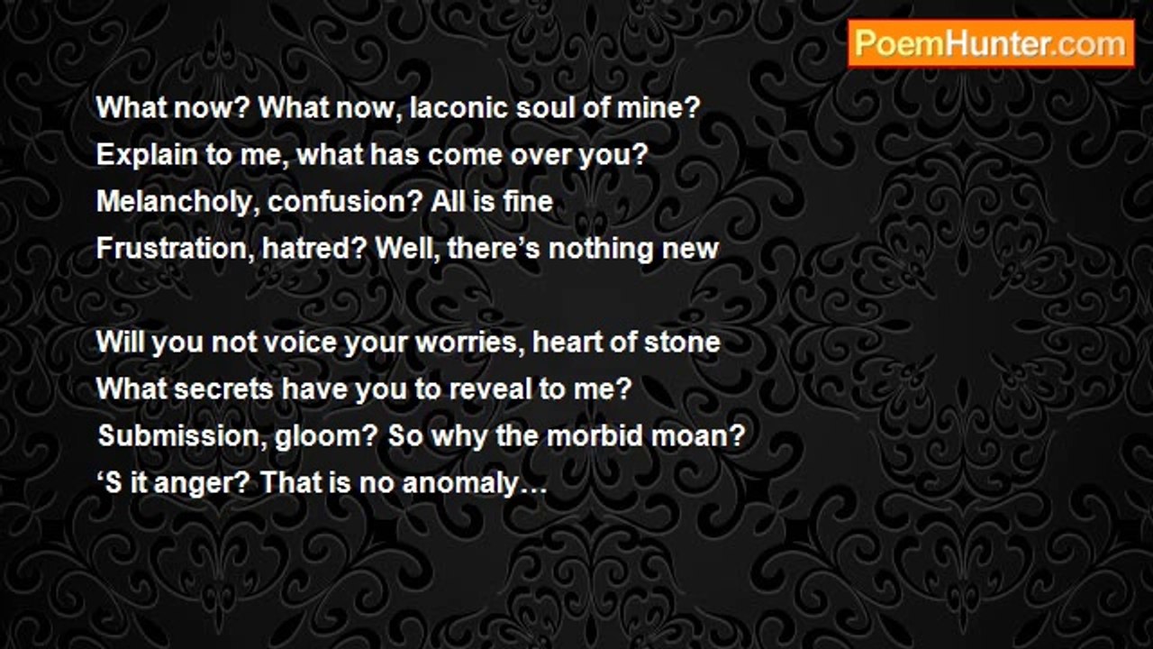 Samer Madbak - Poem 033, Sonnet 13: Heart Gone...