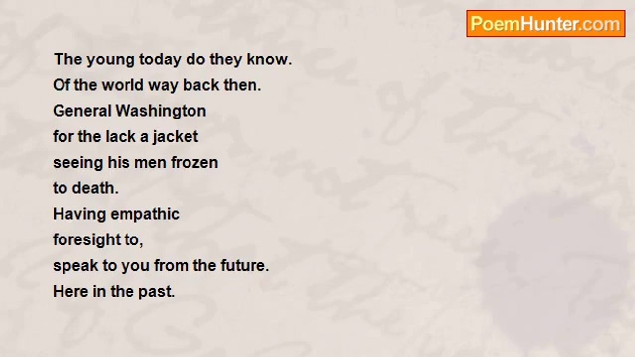 Is It Poetry - Valley Forge