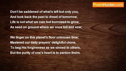 Efren Petalver Carranza - When Love Walks Away