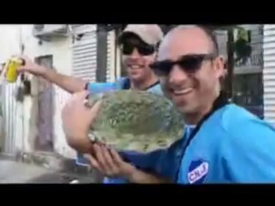 MUNDIAL 2014: Hinchas uruguayos llegan a Fortaleza.