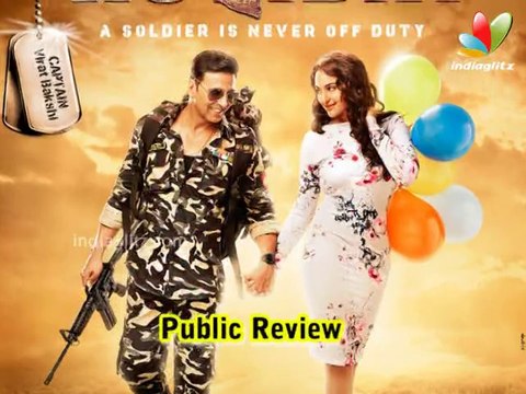 Holiday Public Review | Hindi Movie | Akshay Kumar, Sonakshi Sinha | Thuppakki Remake