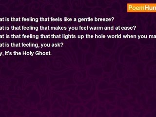 Esther Hudson - The Holy Ghost