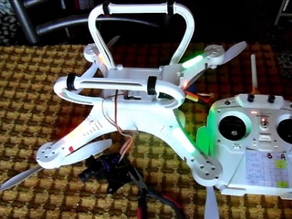 Pan/Tilt sur mon quad Cheerson CX-20