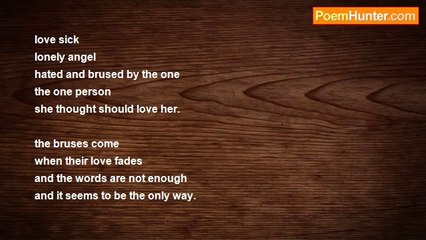 chantel weston - love sick lonely broken angel