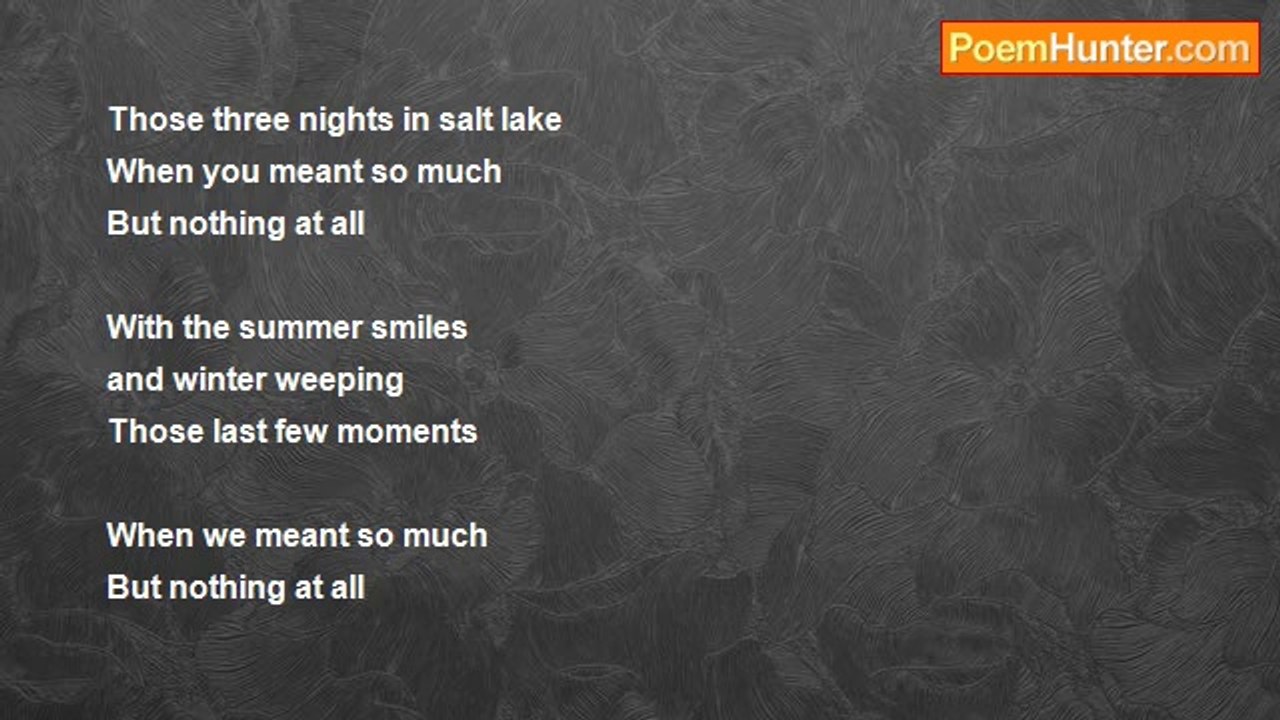 Joey DeSantis - Transatlanticism