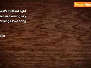 Dorothy (Alves) Holmes - #384 Haiku  Sing River- Sing