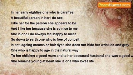 Francis Duggan - A Beautiful Octogenarian