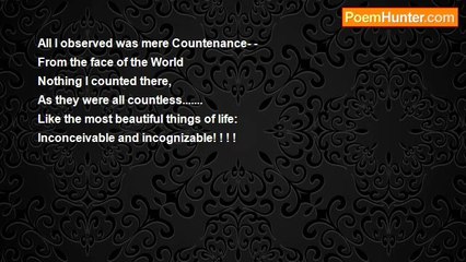 VIPINS PUTHOORAN - ''All I Observed''- - -