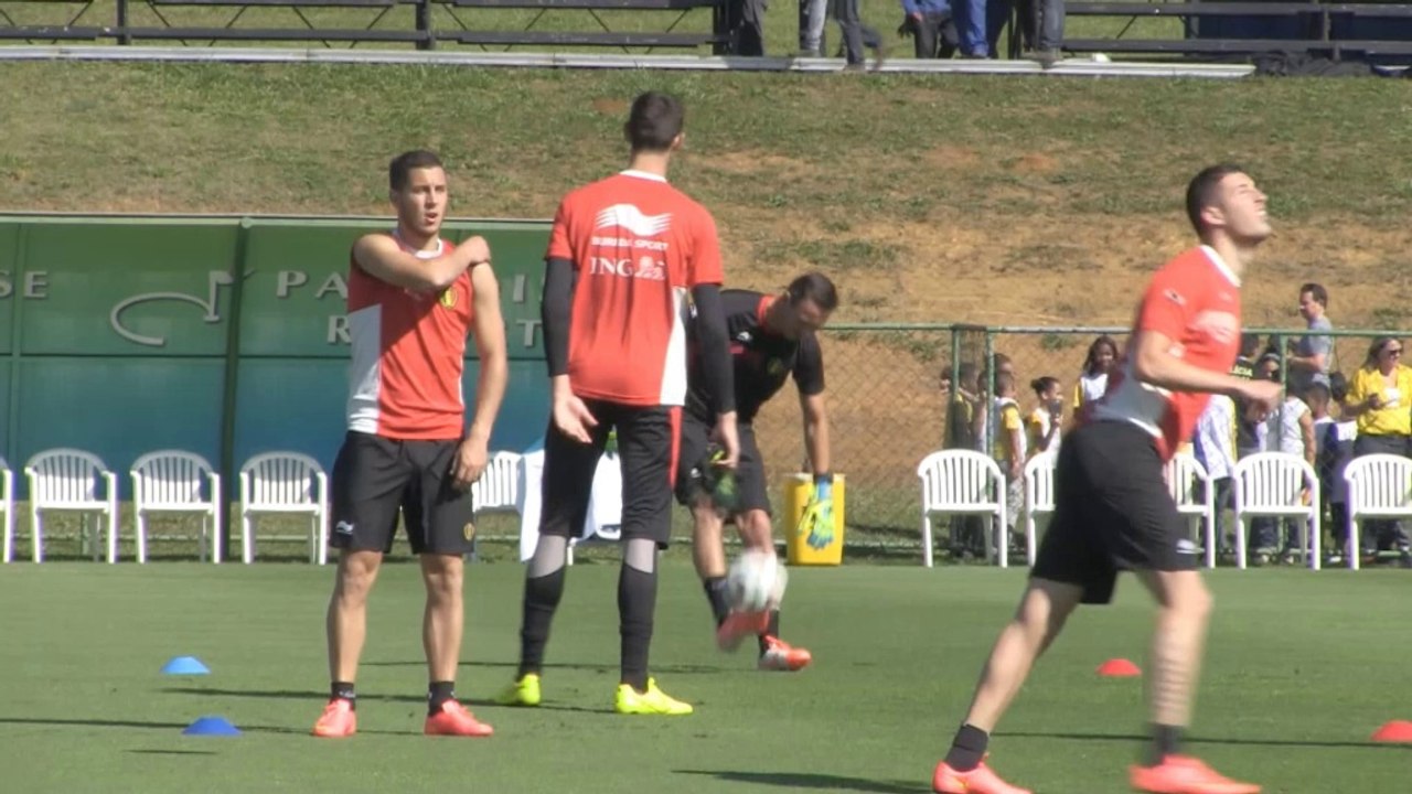 WM 2014: Wilmots: 'Musste die Spieler beruhigen'