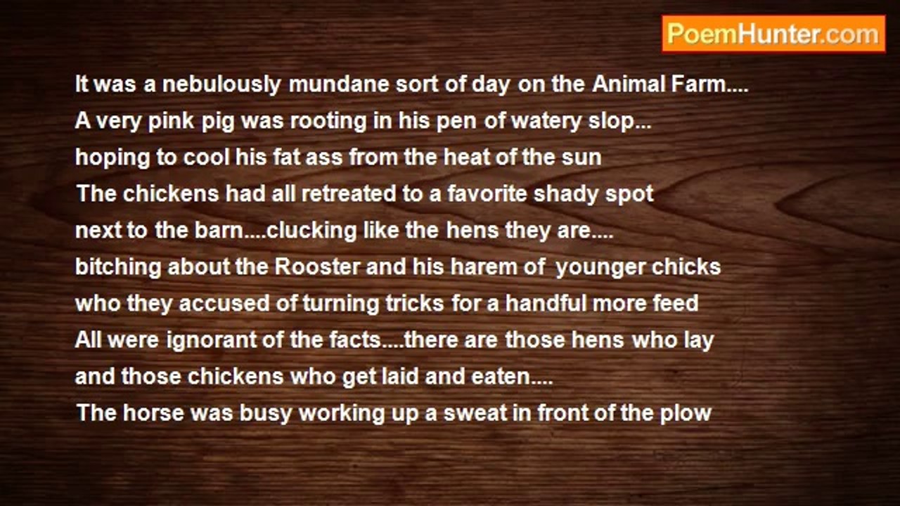 Ted Sheridan - Reflections Of George Soros...or George Orwell?