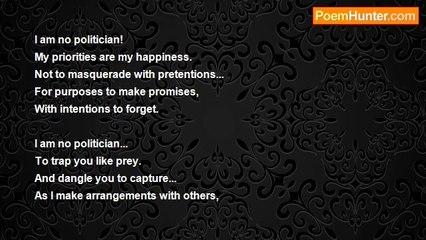 Lawrence S. Pertillar - I Am No Politician