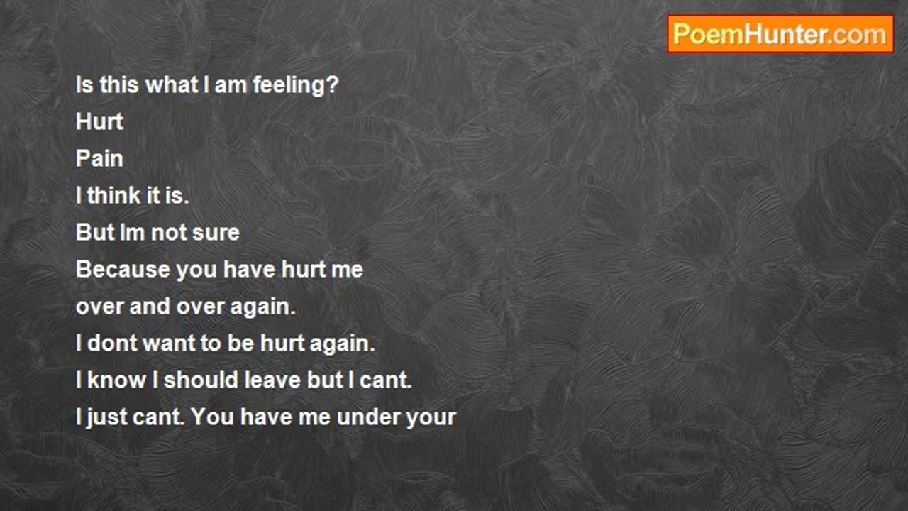 Sharon Wagoner - Your hurting.