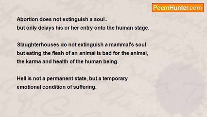 O Anna Niemus - Abortion, Slaughterhouses, And Salvation