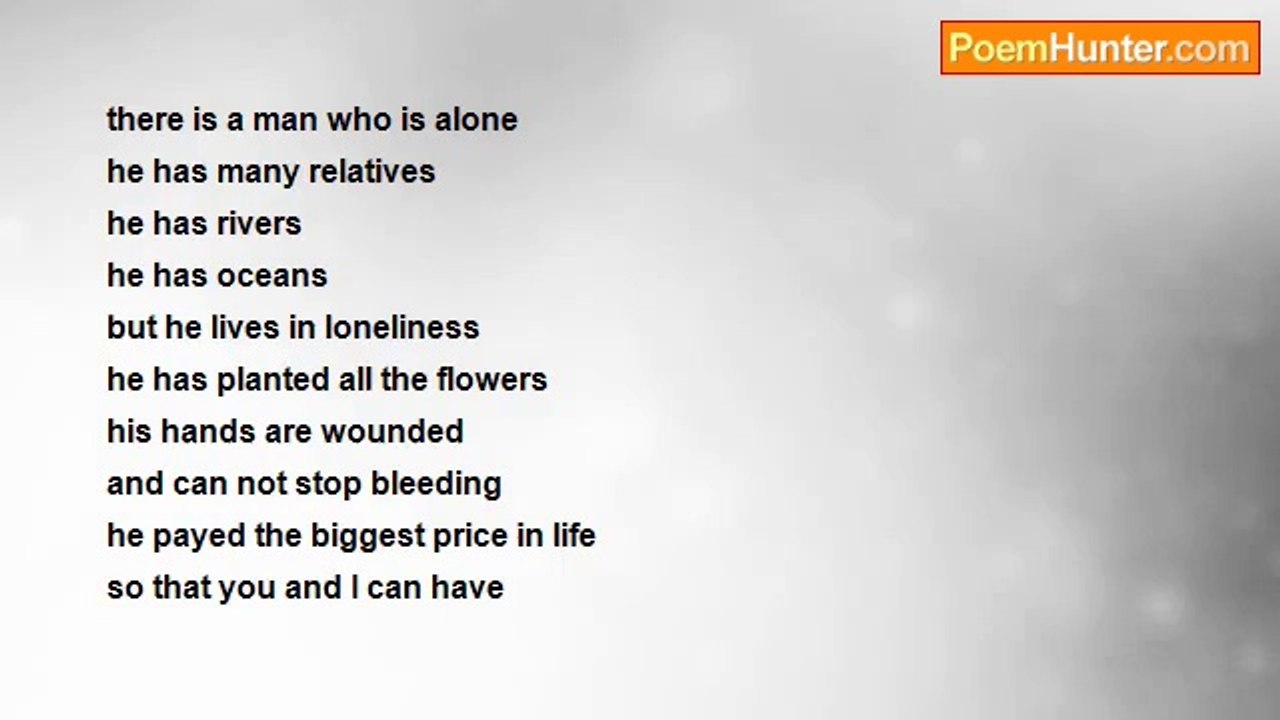 Xamara Lemus - a lonely man