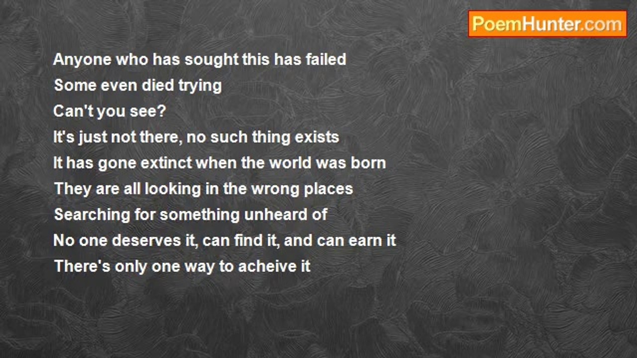 Candy Lemons - Finding Perfection..Is It Death?