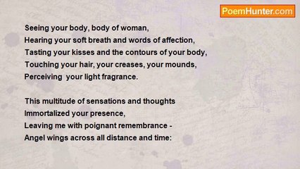 Geof Bard - Seeing, A Love Poem By Clara Martinez, Translated by Her Lover