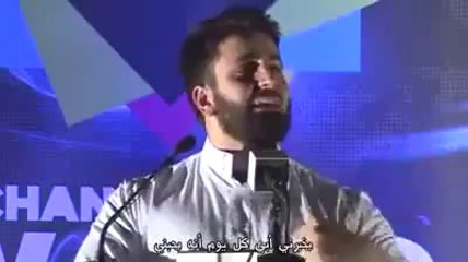 مؤثر جدا شاب اعتنق الاسلام .. شاهد لماذا يبكى