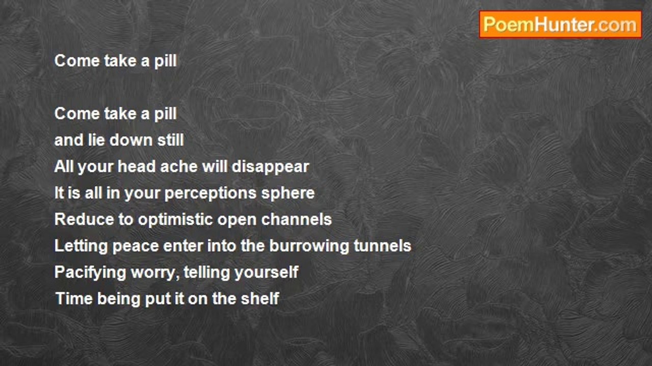 malini kadir - Come take a pill