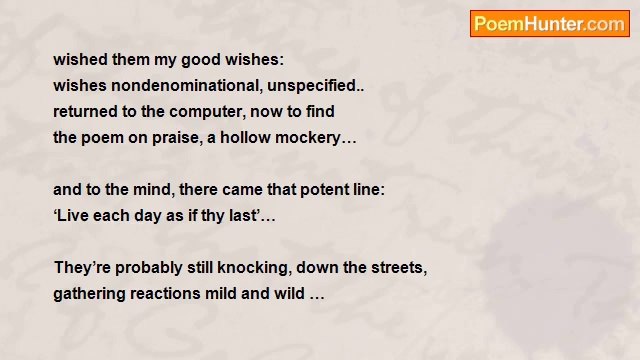 Michael Shepherd - ! ! To the bible-bashers I just turned away