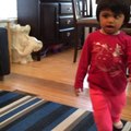 Anaya singing and dancing