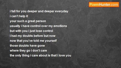 Malcolm Hetherington - I'm falling