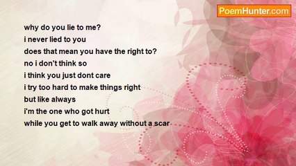 Malcolm Hetherington - Why do you lie to me?