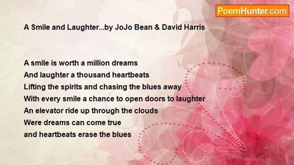 JoJo Bean - A Smile and Laughter...by JoJo Bean & David Harris