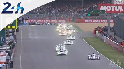 24 Heures du Mans 2014: le grand départ