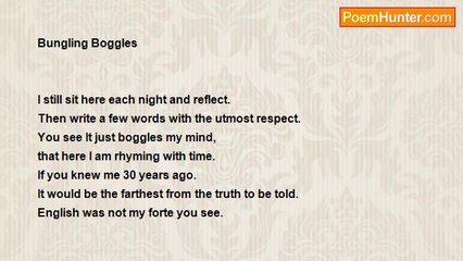 JoJo Bean - Bungling Boggles