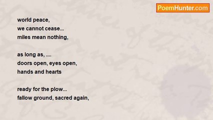 Eric Cockrell - We Cannot Cease  (World Peace)