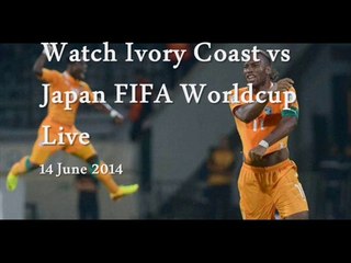 Watch Ivory Coast vs Japan FIFA Worldcup online