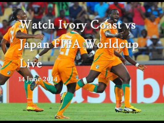 Watch Ivory Coast vs Japan FIFA Worldcup Stream