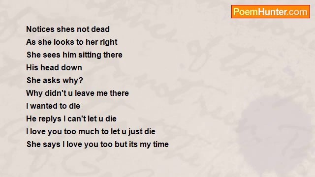 silent for ever more - Cut...not sure if this counts as a poem.