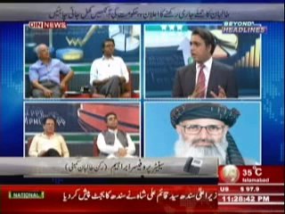 Beyond HeadLines (Karachi Hamla, Kya Ab Talbaan Se Muzakrat Ho Ge ??) 13 June 2014 Part-1